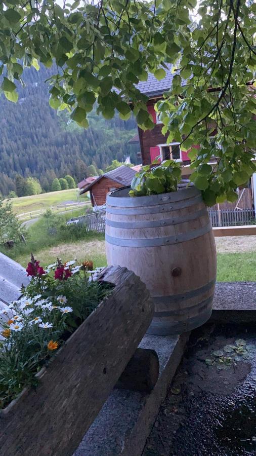 Gasthaus Edelweiss Langwies Buitenkant foto