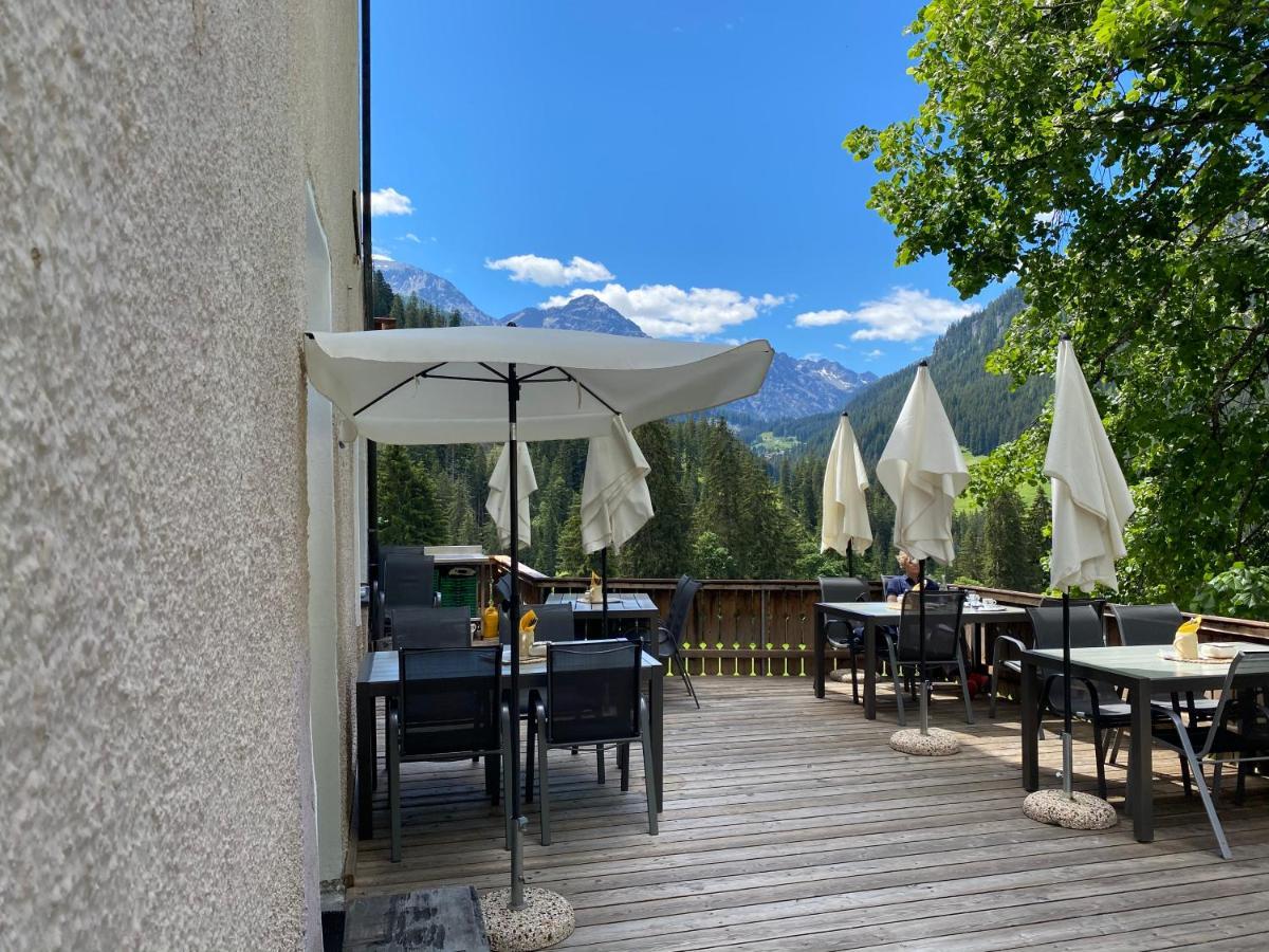 Gasthaus Edelweiss Langwies Buitenkant foto
