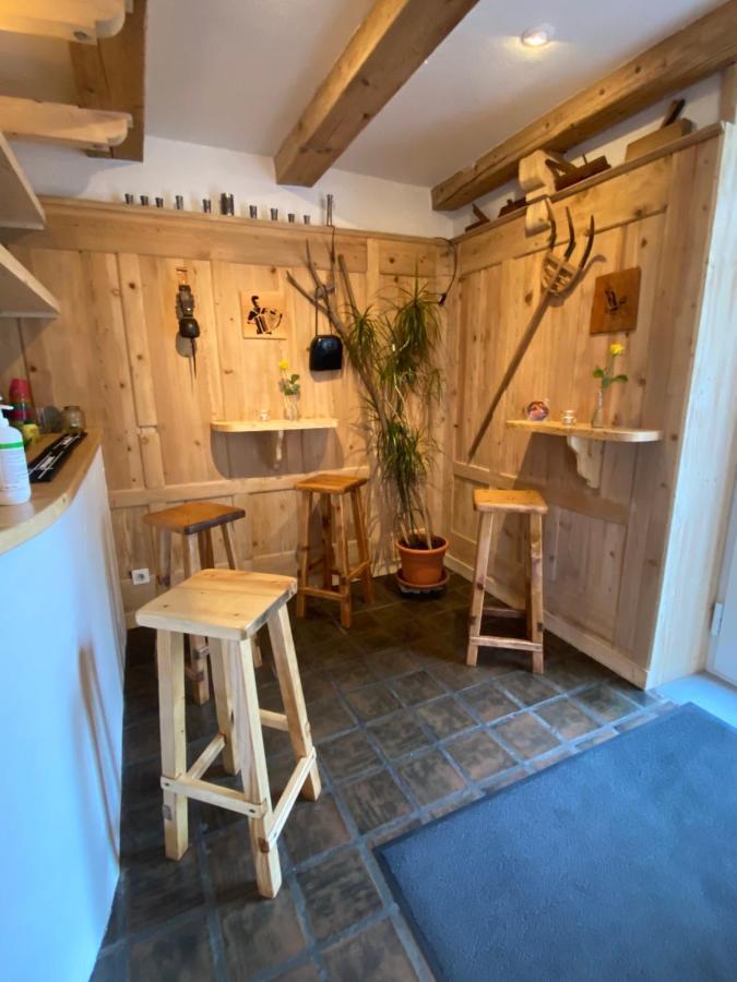 Gasthaus Edelweiss Langwies Buitenkant foto